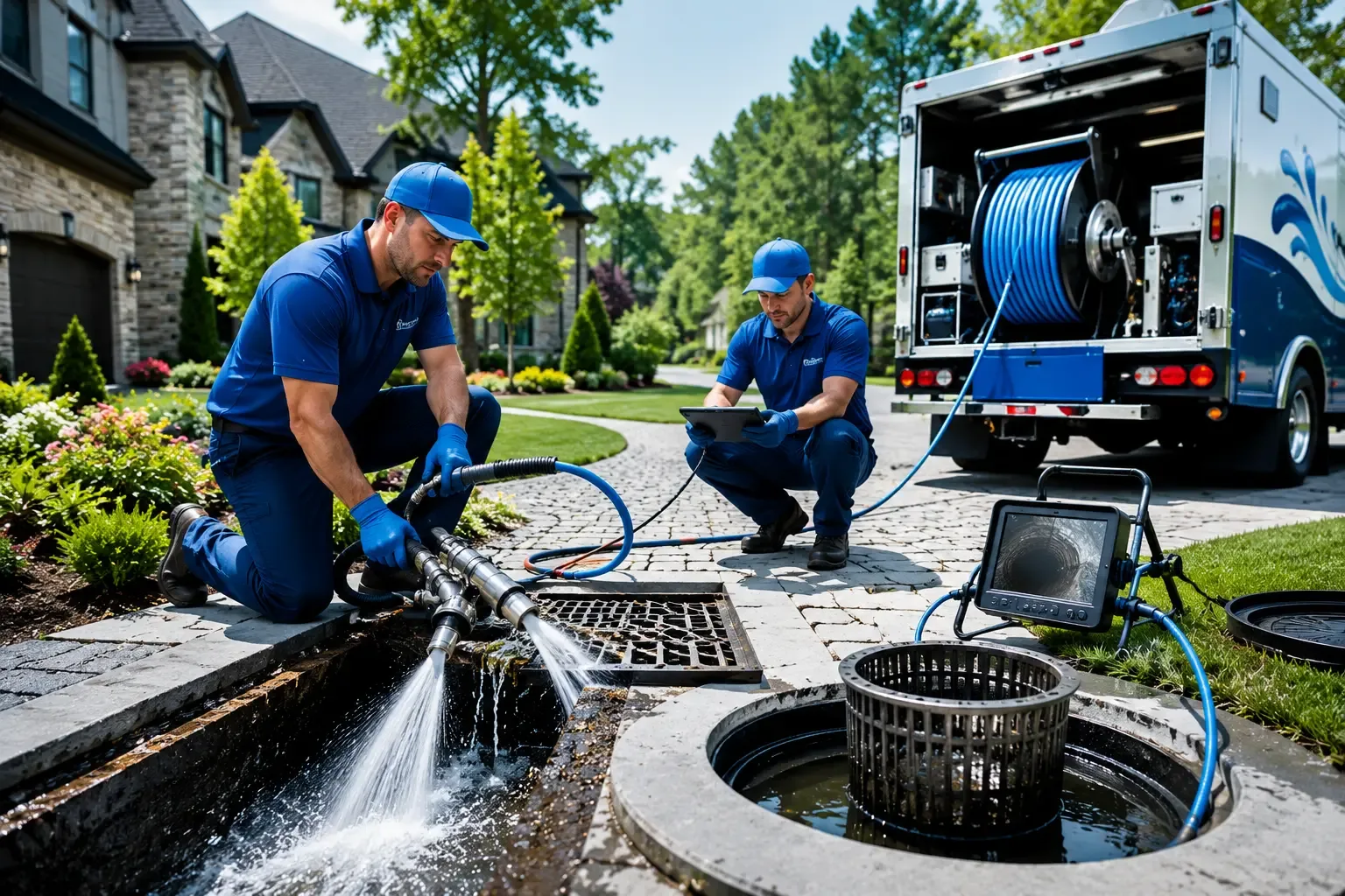 Local outdoor drain cleaning professionals in Afton, TX